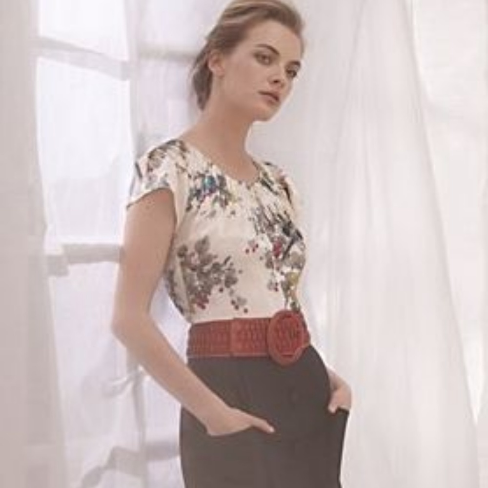 RARE Anthropologie Night Blooming Dress 8